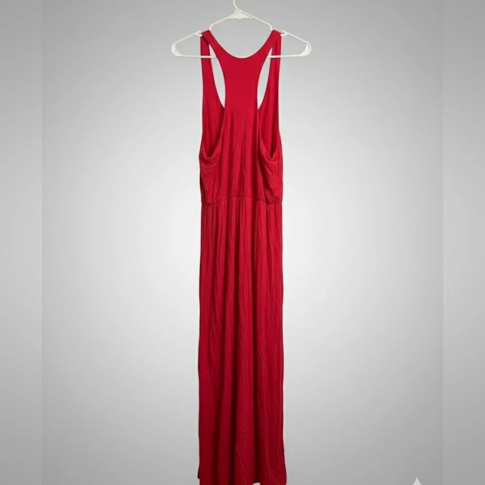 NWT Rolla Coster Collection Pink Racerback Maxi Dress - Size L - Picture 3 of 5